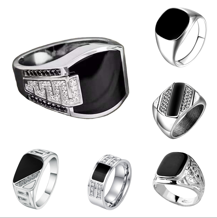 2025 neue Business Drip Öl High-end-männer und frauen Ringe Mode Temperament High-end-Ring Partei schmuck Großhandel
