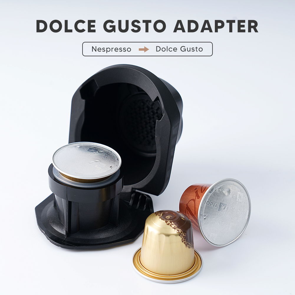 Многоразовый адаптер icafilas для Dolce Gusto Piccolo xs Maker и держатель для конвертации кофейных капсул Nescafe Genio S Plus Nespresso