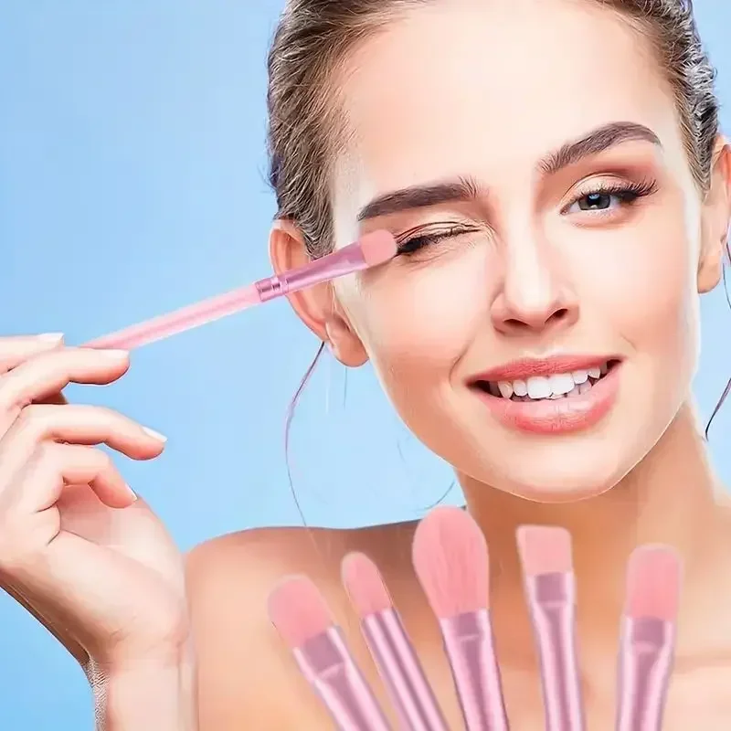 13-delige premium make-upborstelset met synthetische nylon haren - Zacht, zacht en dierproefvrij voor vlekkeloze foundation, blozen, poeder,