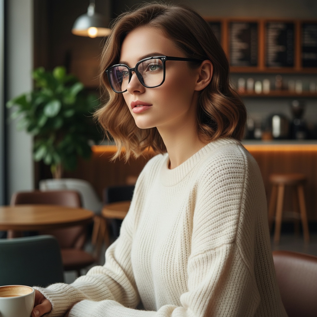 Óculos Minimalistas Quadrados com Bloqueio de Luz Azul, Rebites Personalizados, Design Simples para Afinar o Rosto, Unissex, Lentes Transparentes 1962