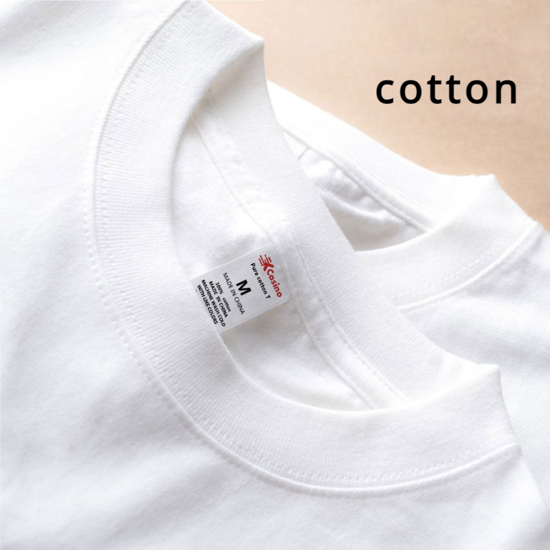 男性女性綿 100% Tシャツ無地トレンドレジャー半袖黒、白、グレー高品質厚手の生地ルーズ Tシャツ