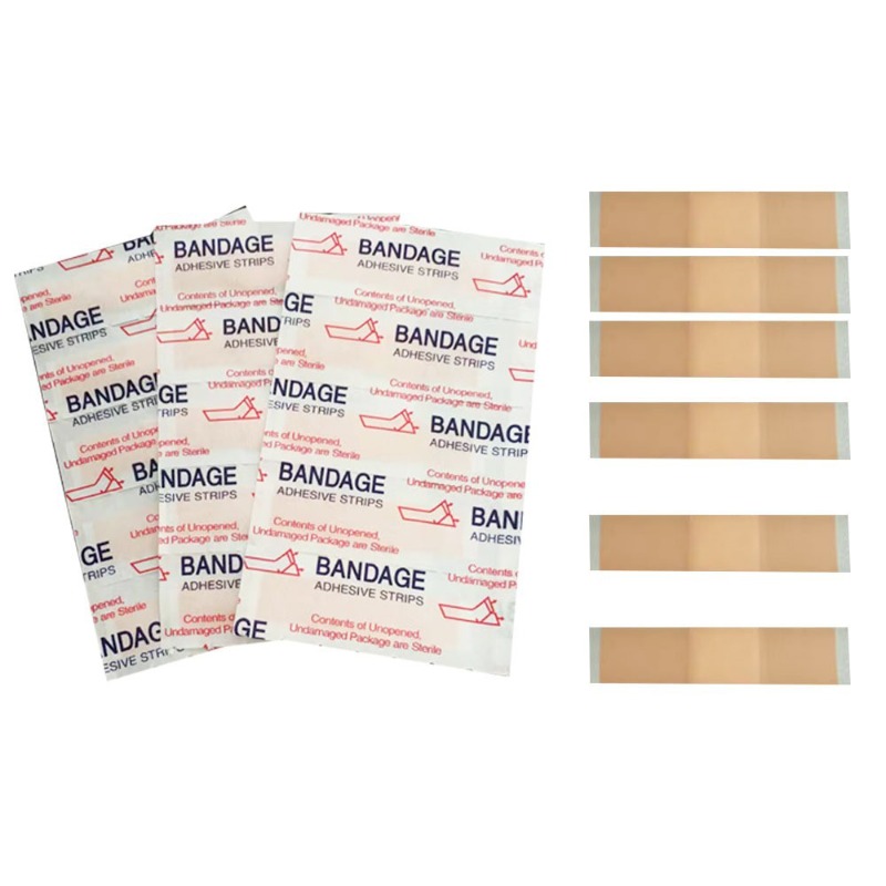 100 pçs/set mini band aid dedo conjunta remendo pe tiras médicas à prova dwaterproof água 10x40mm pequena ferida gesso curativo ataduras adesivas