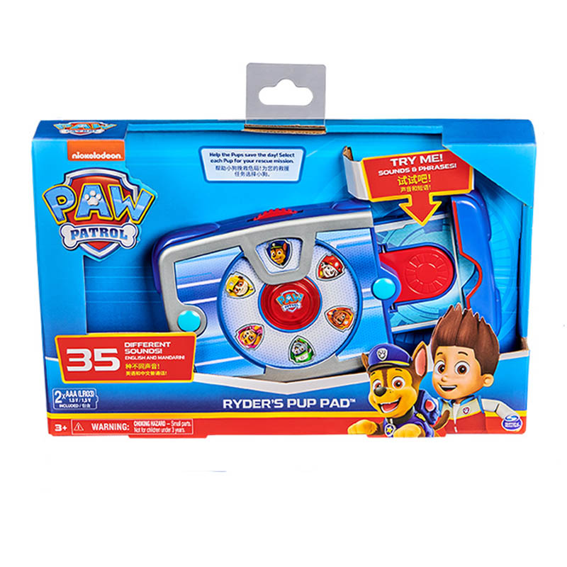 100% Original Paw Patrol Ryder's Interaktives Welpen-Pad mit 35 Geräuschen für Kinder ab 3 Jahren Kinderspielzeug Geburtstagsgeschenk Puppe Bestseller