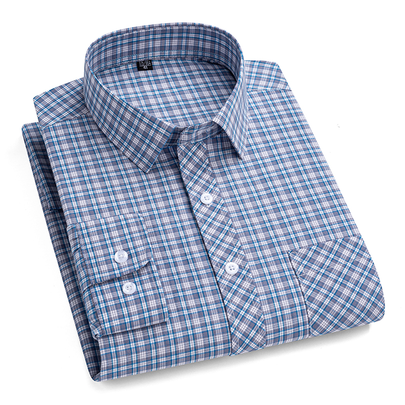 2024 novas camisas xadrez masculinas de manga longa algodão verificado camisa formal moda fina macia clássico básico casual roupas masculinas 6xl 5xl