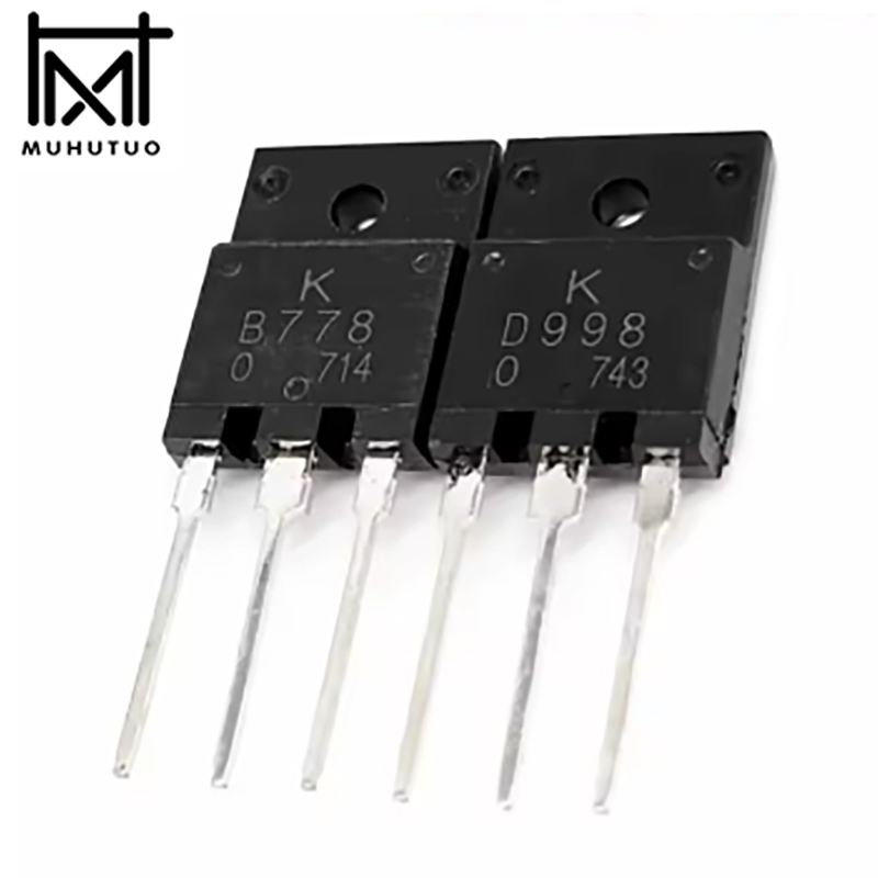 6 STKS of 3 Paar Nieuwe 2SB778 2SD998 B778 D998 Audio Versterker High Power Pairing Buis