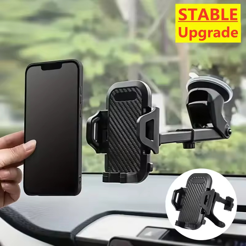 360 °   フロントガラス車載電話ホルダー iPhone Xiaomi Samsung Huawei 用ユニバーサルマウントスタンド 吸盤式自動車 GPS 携帯電話ブラケット