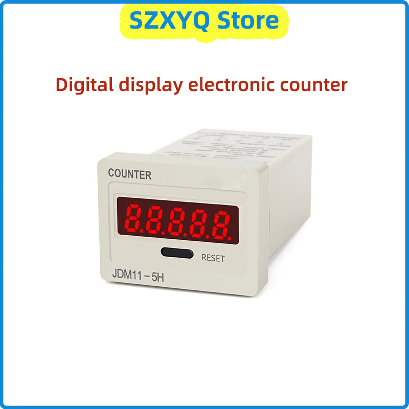 Digital display electronic counter JDM11-5H JDM11-6H power failure memory 5/6 digit number counter digital display accumulator