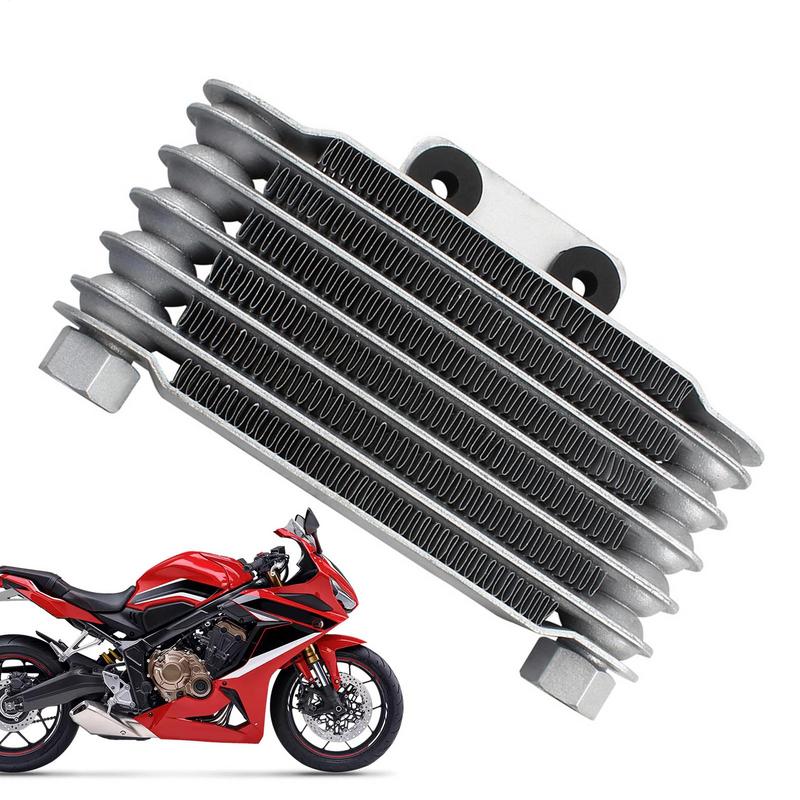 Refrigerador de óleo para motocicleta, liga de alumínio, modificação de peças para motocicleta, peças para esportes motorizados, motor de substituição automotivo