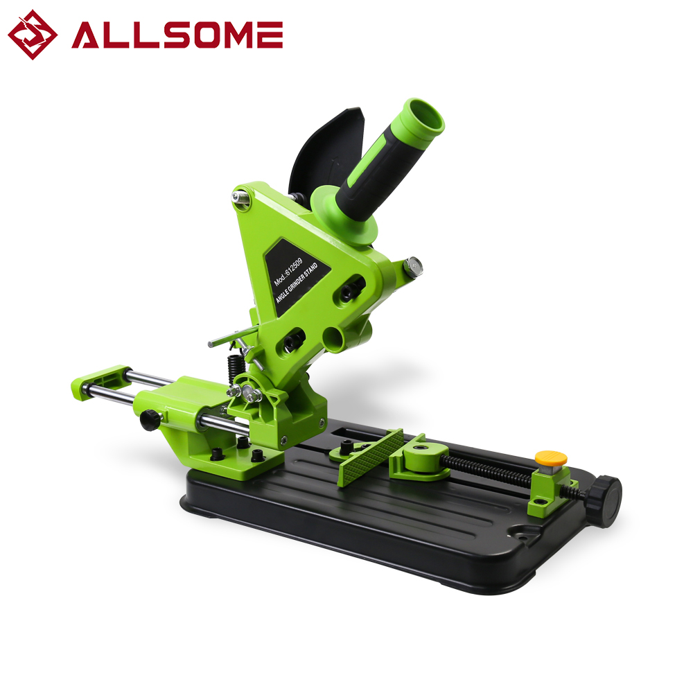 ALLSOcloser BG-612509 Meuleuse D'angle Support Meuleuse Support Cutter Stand invite ket Support Machine De Découpe pour 100/115/125mm Angle Moulin