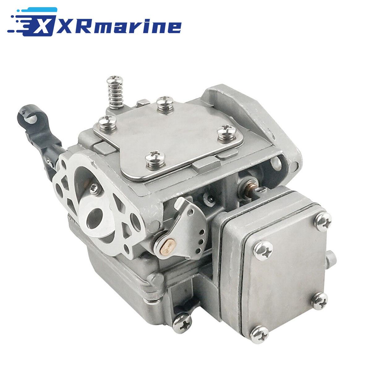 Conjunto de carburador 63V-14301-00 para barco fueraborda Yamaha 9.9HP 15HP 63V-14301-00-00 reemplaza Sierra 18-34603 63V-14301-02