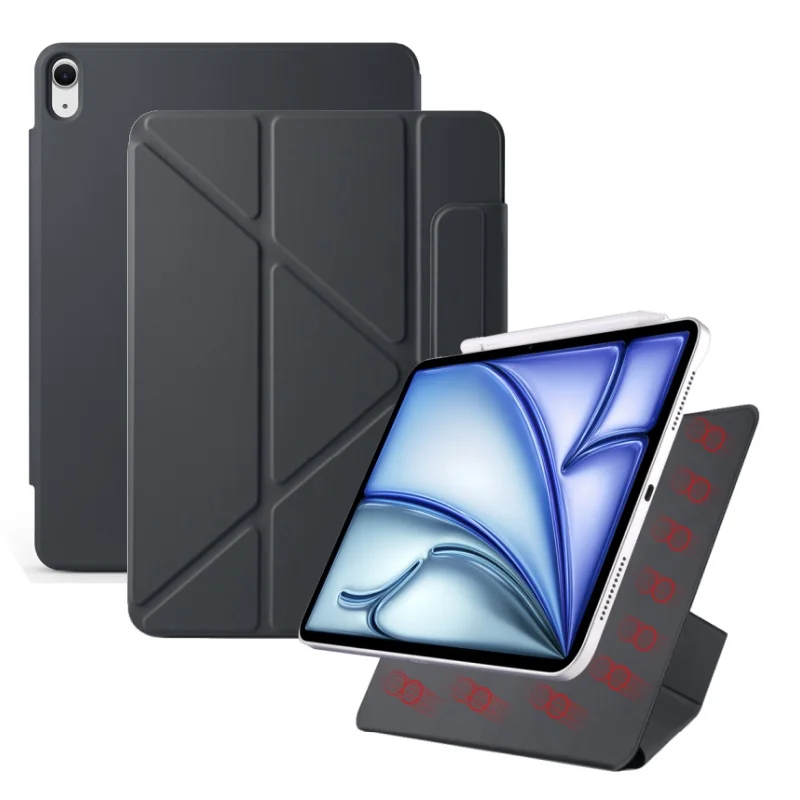 แม่เหล็กสําหรับ iPad Mini A17 กรณี Pro สําหรับ iPad Mini 7 8.3 นิ้วแท็บเล็ต Funda สําหรับ iPad Mini 6 สมาร์ทพับ Folio Cover