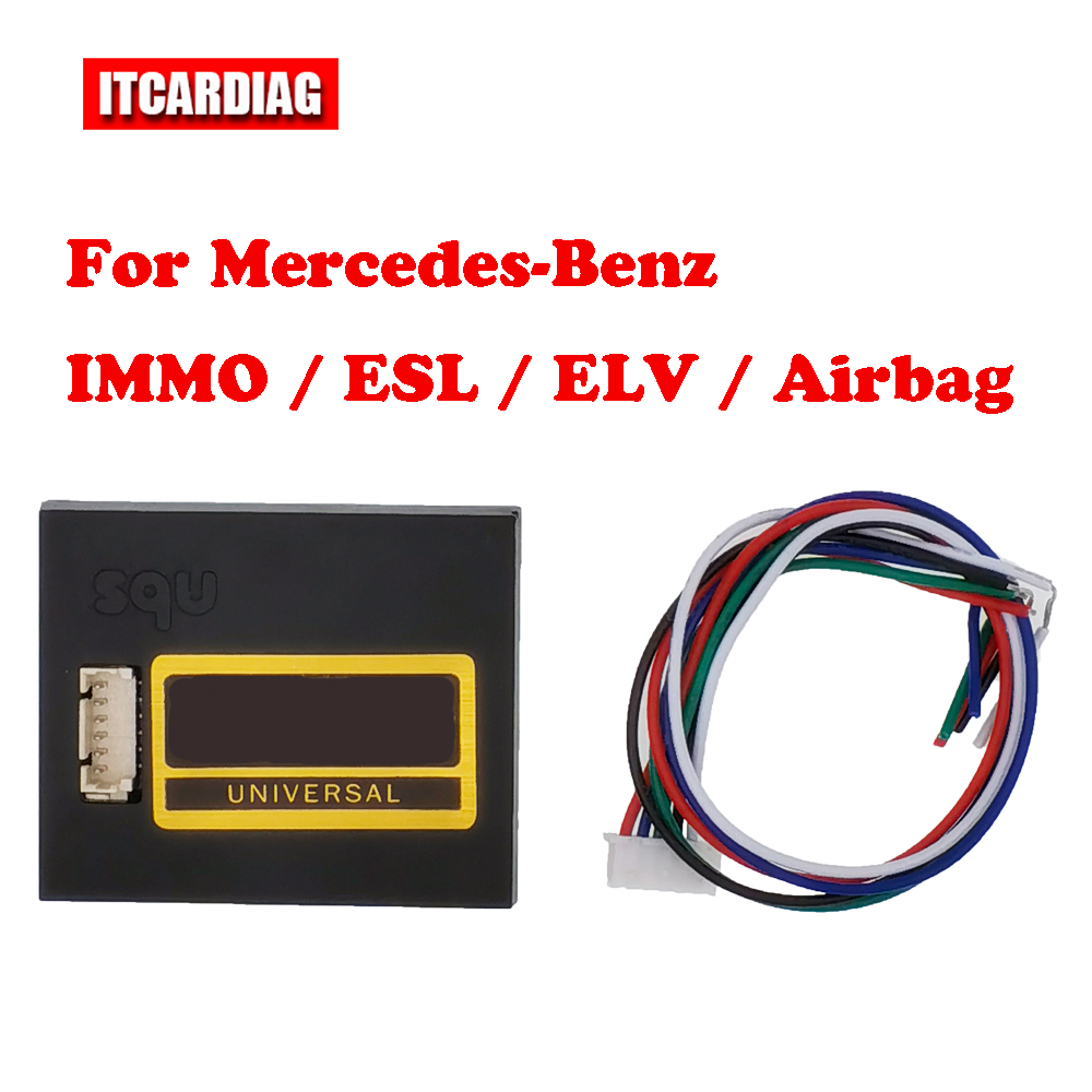 V96 Uniwersalny emulator samochodowy Juli Pro do Mercedes Benz Immobilizer/ESL/ELV/Airbag CR2 CR1.7 CR1.2 ME 2.8 ME2.0 ME1.0 MSA 25.2 MSA