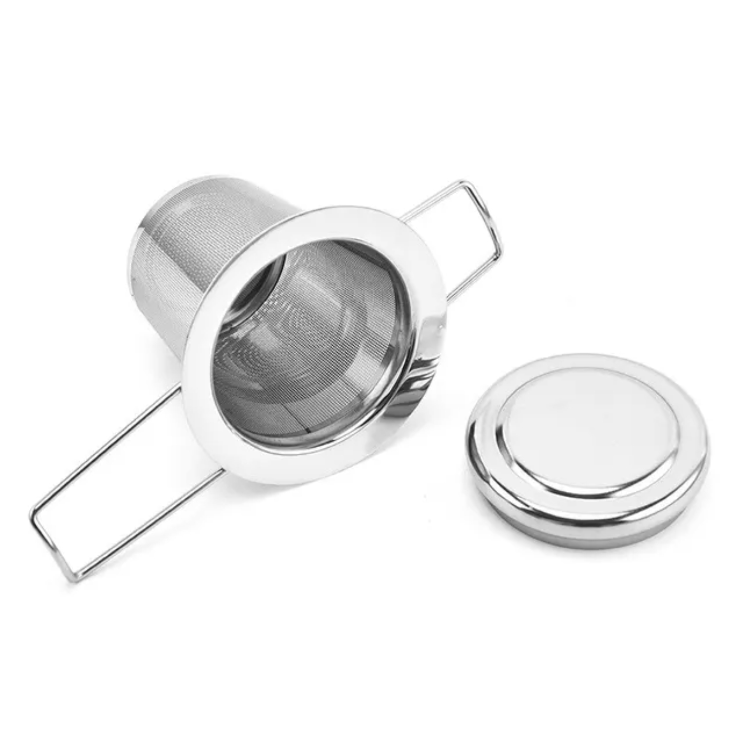 Dispositif de brassage de filtre Portable extérieur de baril de thé de poignée pliante de lixivi de thé d'acier inoxydable personnalisé