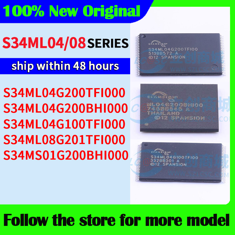 S34ML04G200TFI000 S34ML04G200BHI000 S34ML04G100TFI000 S34ML08G201TFI000 S34MS01G200BHI000 В наличии 48 часов доставка