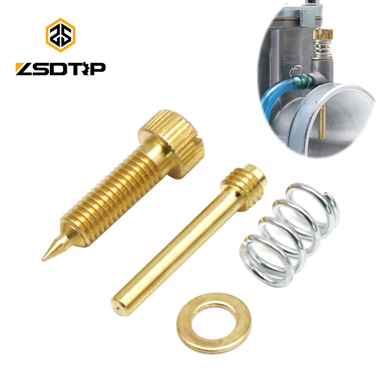 ZSDTRP รถจักรยานยนต์คาร์บูเรเตอร์ปรับ Power Jet PWK คาร์บูเรเตอร์ปรับสกรูสําหรับ 21-34 มม