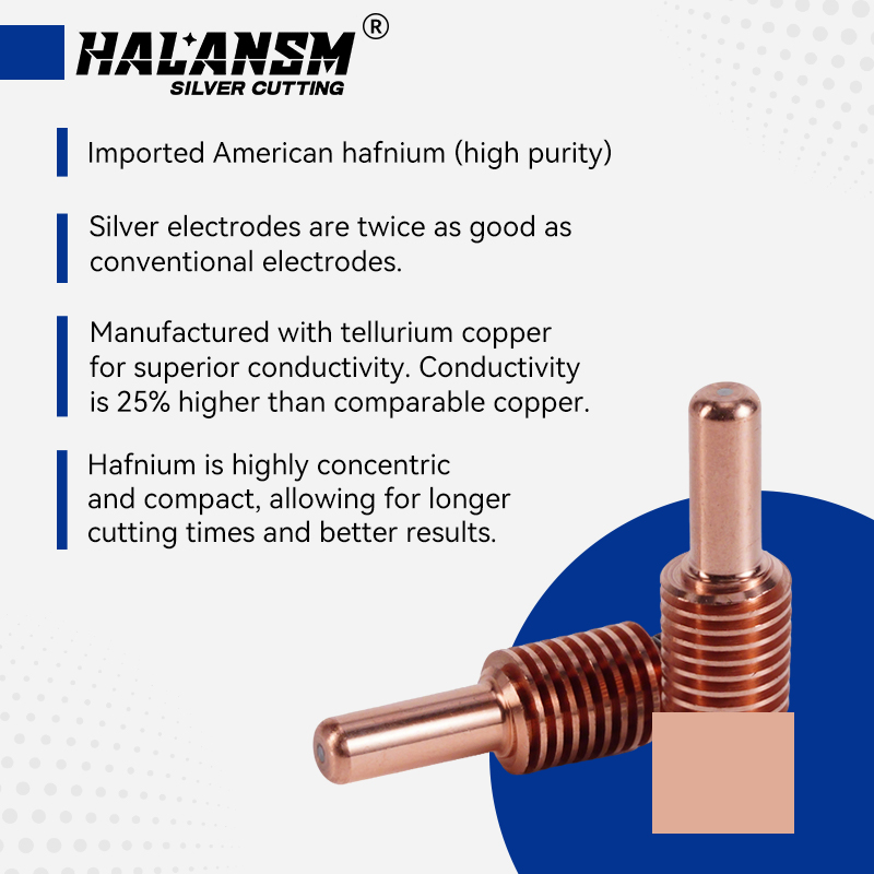 Imported copper hafnium wire plasma cutting electrode 220842 nozzle 220990 220816 220819 220941 220930  shield 220817 220993
