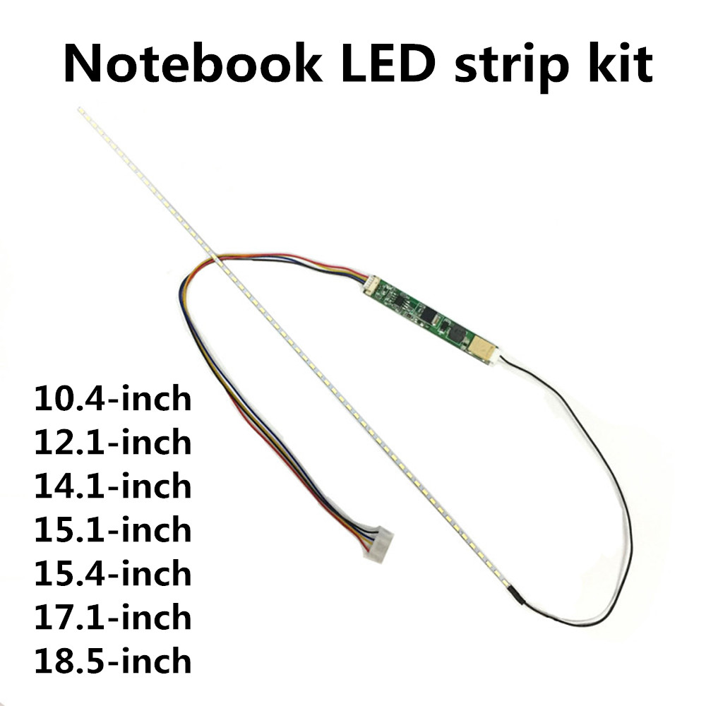 Laptop LCD 12,1 14,1 15,1 15,4 17,1 18,5 Zoll modifizierte Universal-LED-Lichtleiste LED-Hintergrundbeleuchtungsstreifen LCD-Nachrüstung allgemein