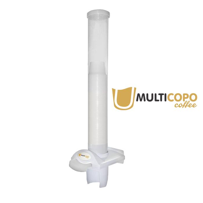 50Ml White Coffe Cup Saving Dispenser-Noble