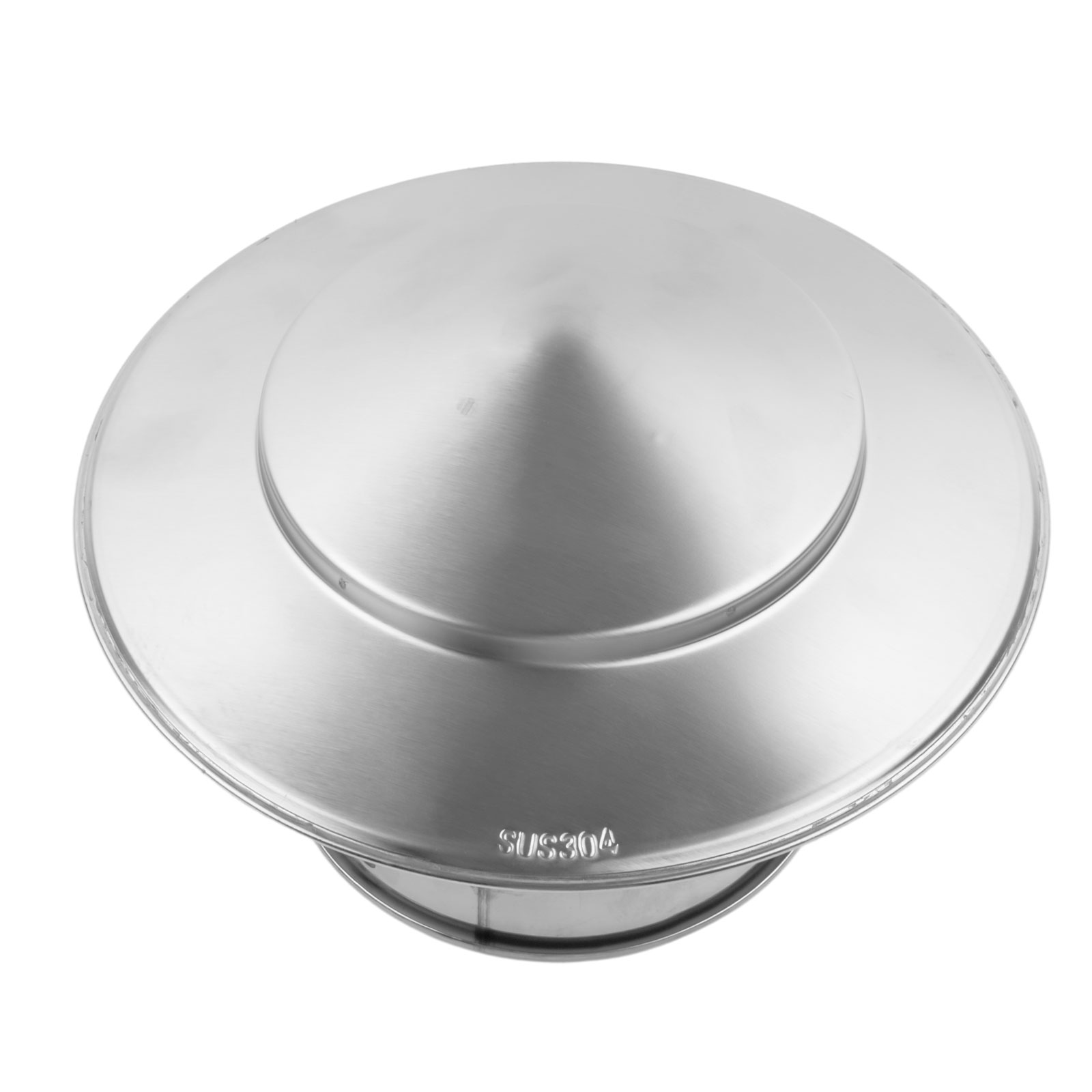 110mm/160mm Stainles Steel Chimney Cap Exterior Wall Fresh Air Outlet Roof Pipe Exhaust Hood Home Improvement Accessories