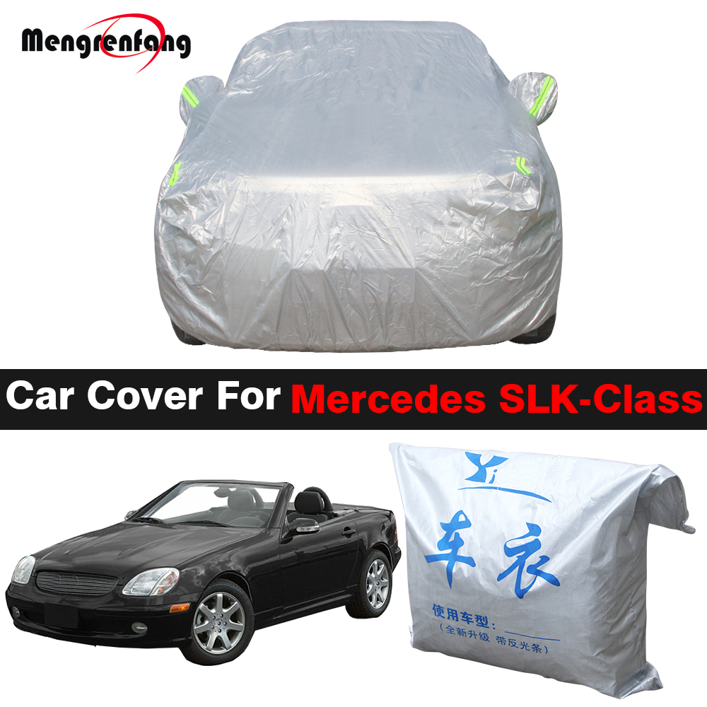 Capa de carro anti-uv sombra de sol neve capa de proteção contra chuva para mercedes slk-class slk200 slk230 slk280 slk350 slk250 slk55 slk32 amg