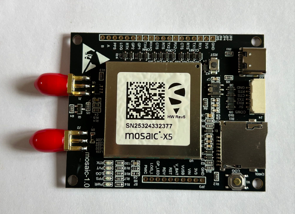 Placa de desarrollo GNSS Triband RTK -Septentrio mosaic-X5