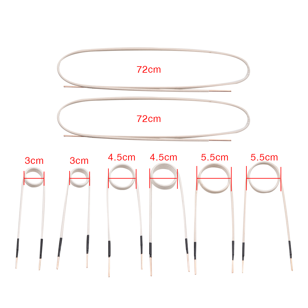 無炎磁気ヒーター,誘導コイル,日曜大工アクセサリー,30mm, 40mm, 50mm, 750誘導コイルキット,3/8インチ
