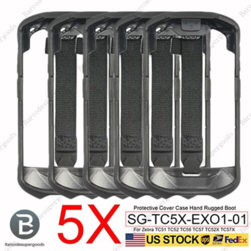 5 шт. защитный чехол, ручной бампер, прочный чехол для Zebra TC51 510K TC52 TC56 TC57