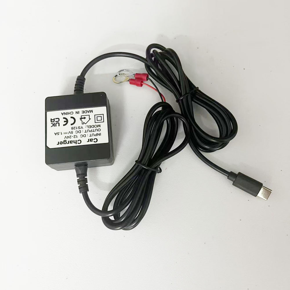 Tipo C do carregador do rastreador GPS para o carregador de bateria do carro TK905 TK915 TK905B