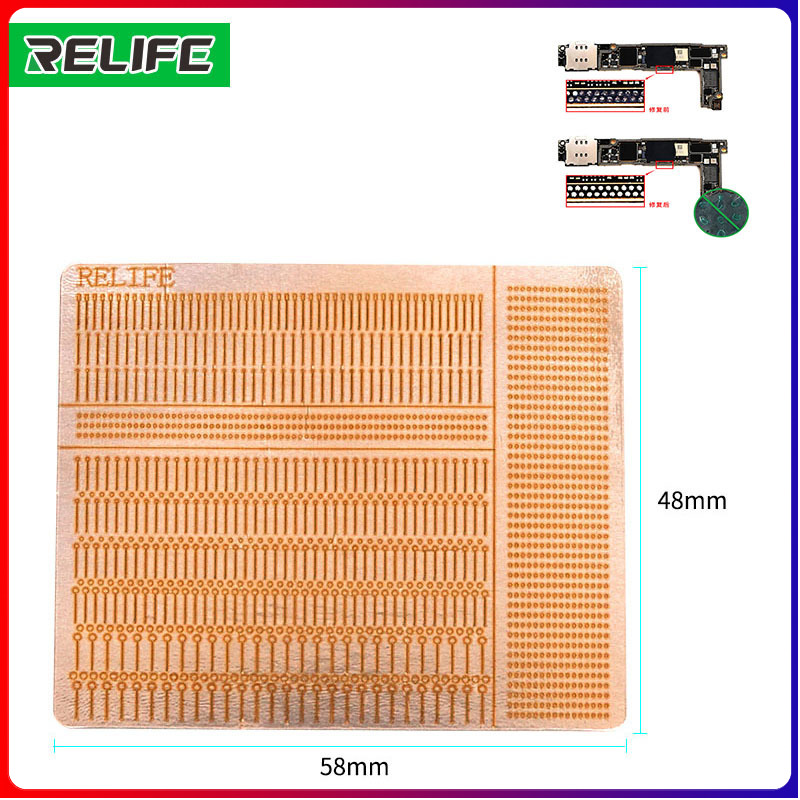 RELIFE Dot Repairing Solder Lug RL-007GA สําหรับ IPhone เชื่อม Flywire เปลี่ยนเชื่อมบัดกรีเมนบอร์ดสายจัมเปอร์ซ่อม