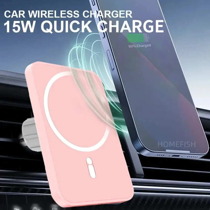 HOMEFISH F188A Magnetic Car Wireless Charger For Phone\Pad\Watch Car Phone Holder Stand Mount Fast Charging Station