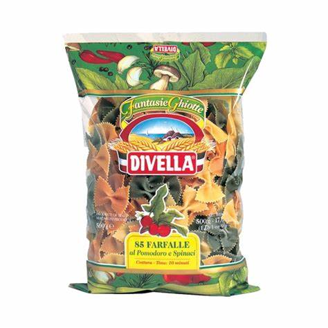 Far falle Tricolore Bogen nudeln 500g - Divella