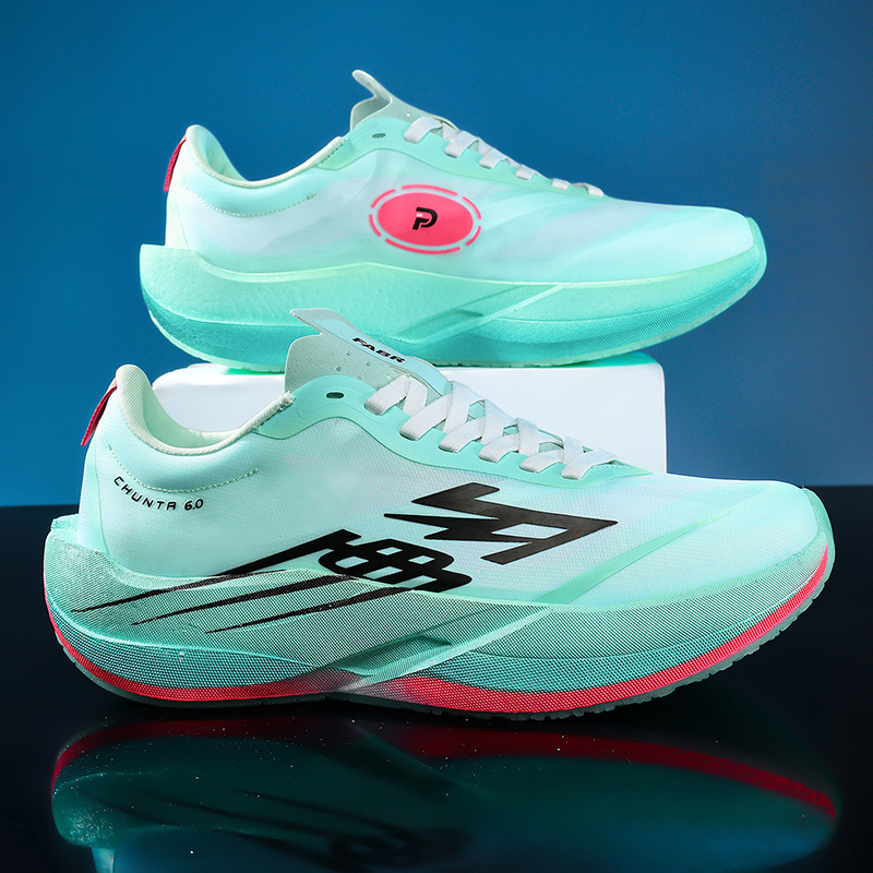 Chaussures de course de marathon pour hommes avec plaque en carbone, légères, antidérapantes, pour étudiants, baskets athlétiques unisexes, chaussures de sport d'entraînement en plein air