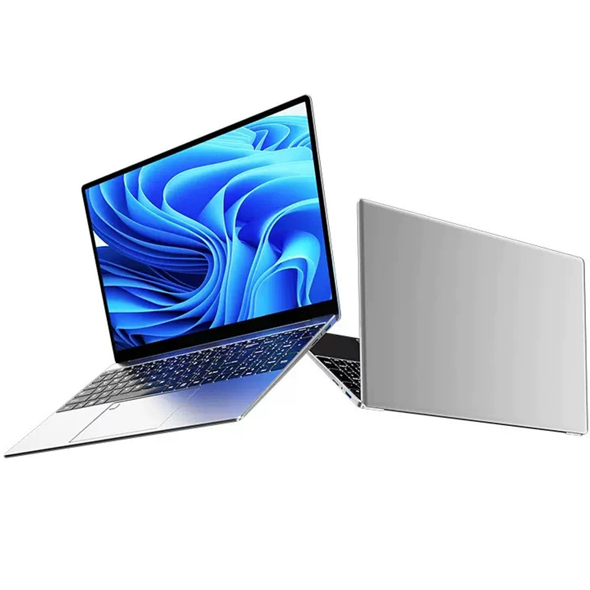 Laptop para Juegos con Celeron N5095 de 11.ª Generación: Windows 10/11, 8GB de RAM, SSD de 128GB - 512GB. WiFi de doble banda, Bluetooth, teclado negro.