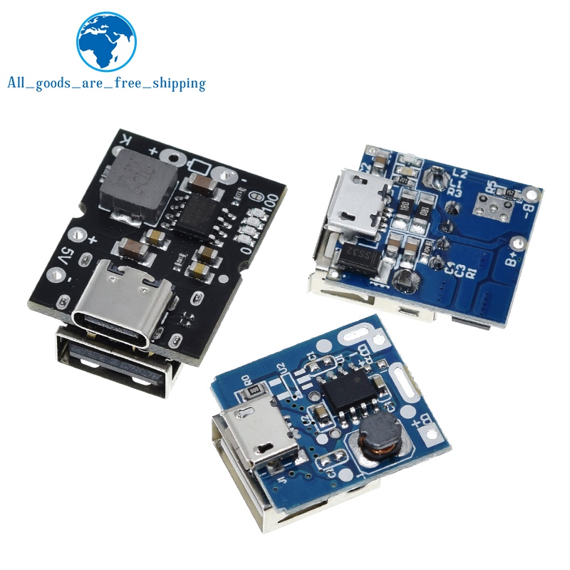 TZT Type-C/Micro USB 5 В 1 А 2 А 3,1 А повышающий преобразователь повышающий модуль питания аксессуары для мобильных устройств с защитой