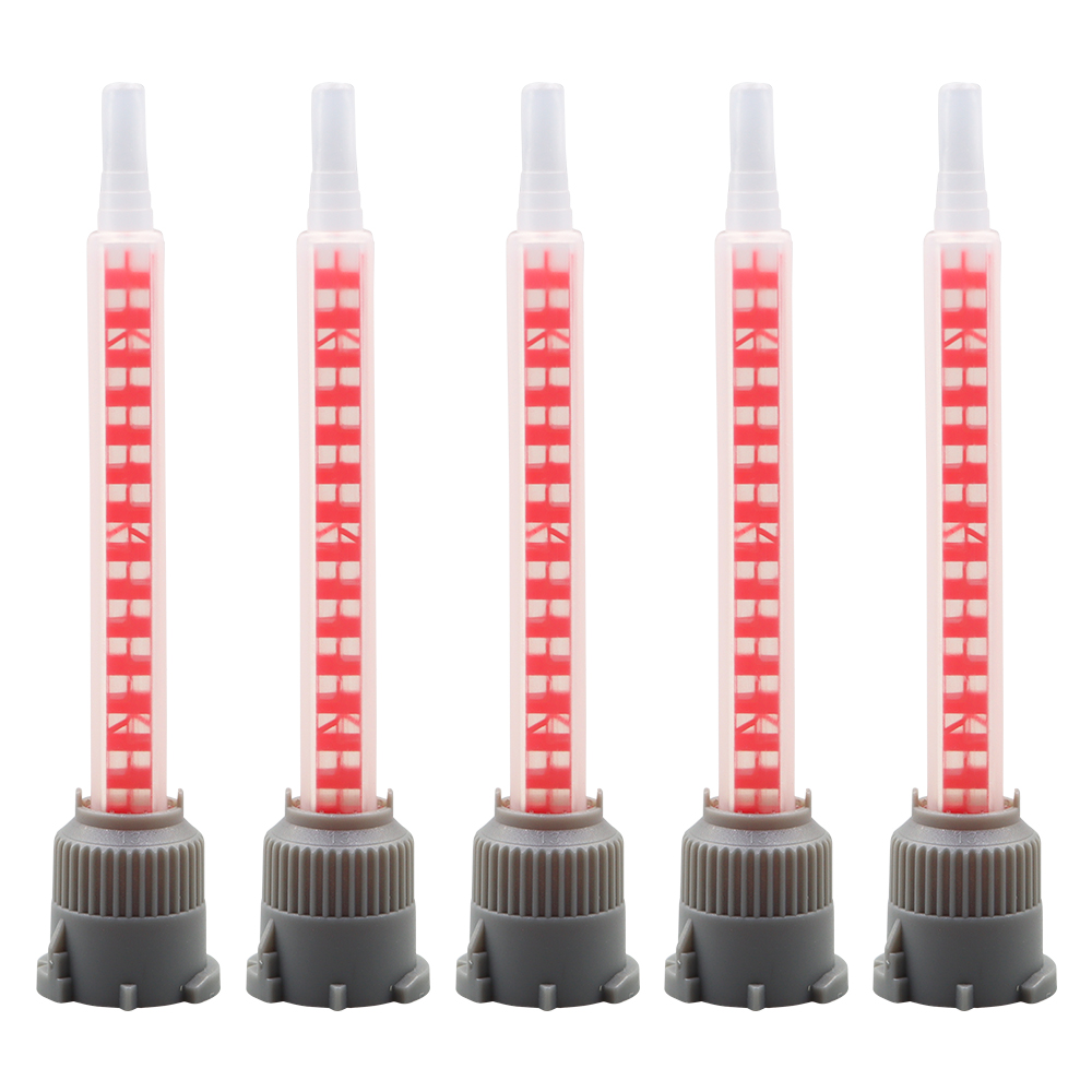 10/20/50pcs Epoxy Adhesive Mixing Nozzle Static Mixing Nozzle Mb6-16 Mixing Tube (10:1Ratio) for 10:1 Empty Dual Cartridges