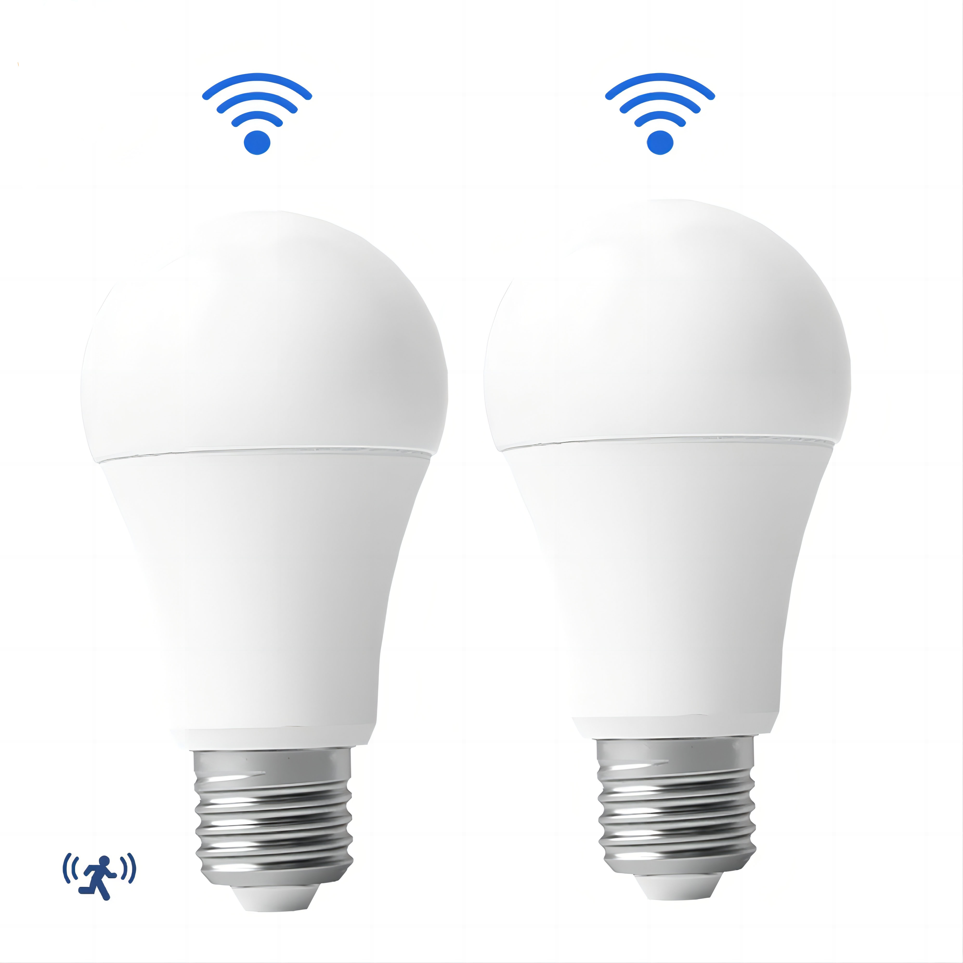 1pc モーションセンサー LED 電球 6 ワット 9 ワット 12 ワット 15 ワット 18 ワット 20 ワット E27 レーダーセンサーライトランプ Lamparas 110V 220V 家庭用階段経路