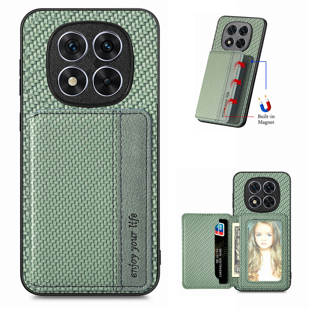 Diebstahlsichere Brieftaschen-Lederhülle für Xiaomi Redmi Note 15 Pro Plus 5G Magnet-Kartenetui Mi Redmi Note 14 13 Pro + 4G Flip Cover
