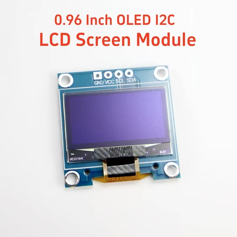 0,96 "inch OLED-schermmodule I2C IIC 128x64 SS - D - 1306 3,3 V-5 V blauw/blauw geel/wit voor Arduino ESP32 ESP8266