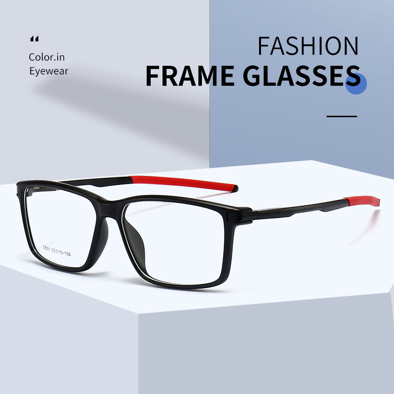 TR90 sportowe męskie oprawki do okularów okulary korekcyjne okulary do koszykówki oprawki do okularów optycznych aluminiowe nóżki magnezowe