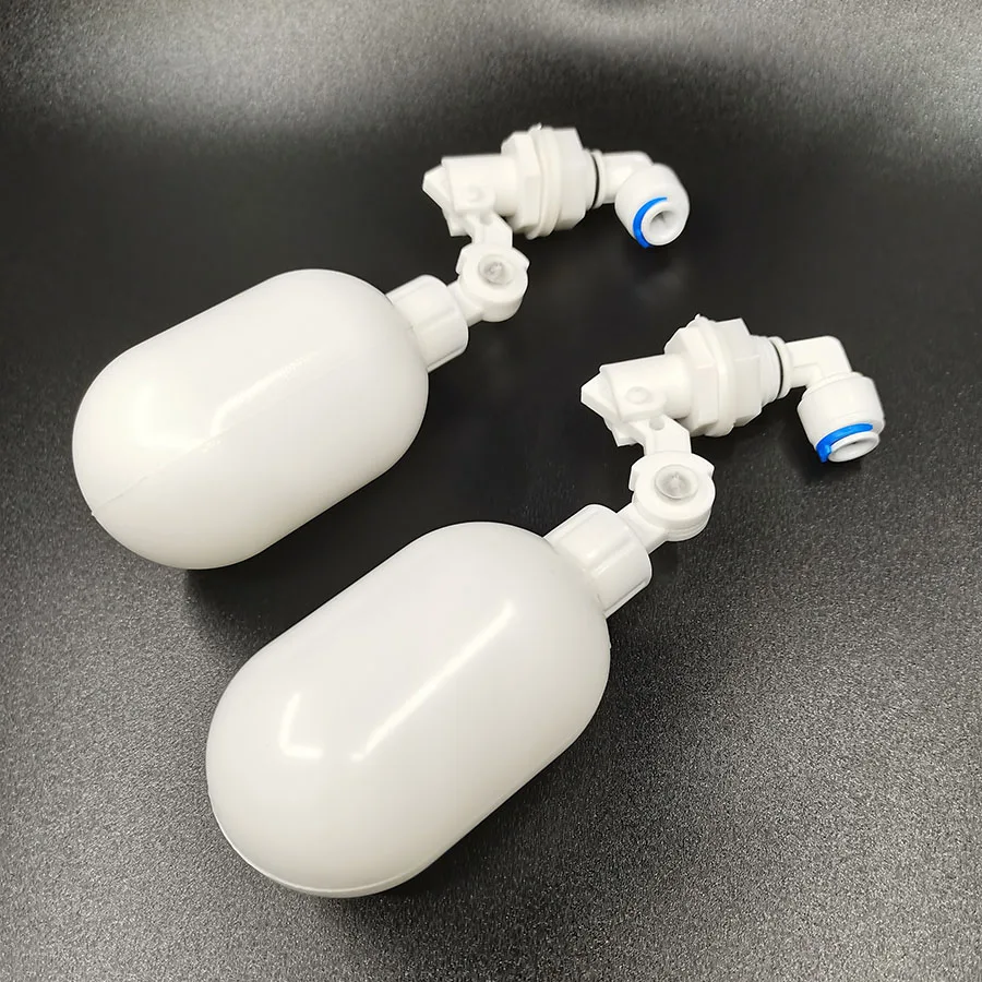 1/4 "3/8" мини поплавковый клапан для аквариума, диспенсер для воды, поплавковый шаровой клапан, контроль уровня резервуара для воды, система обратного осмоса