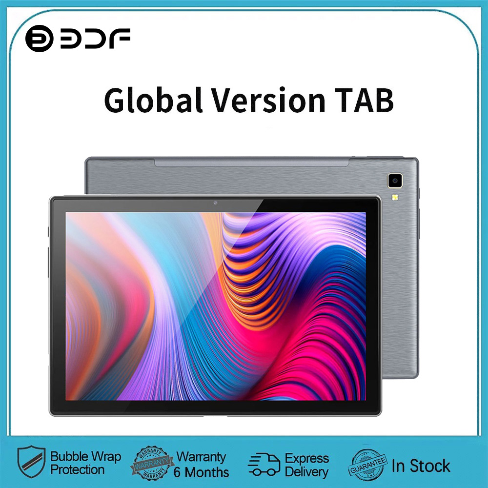 New Global Version 10.1 Inch Tablet Pc Octa Core 8GB+128GB ROM Google Play Dual SIM Dual WiFi 4G LTE Network Tablets Android 12
