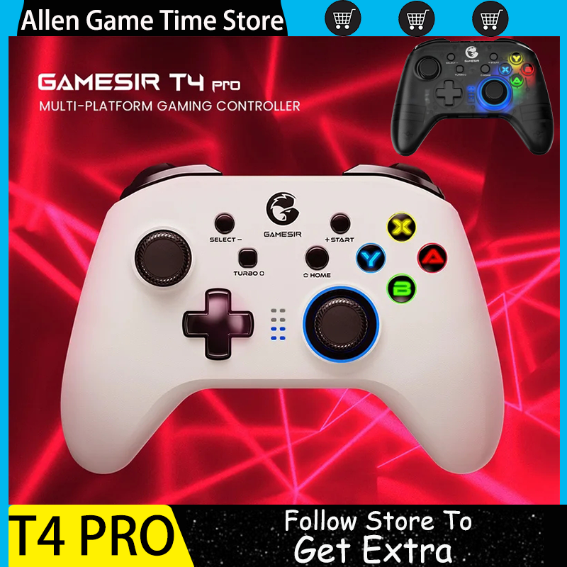 Беспроводной мобильный контроллер GameSir T4 Pro 2,4G, Bluetooth-геймпад с 6-осевым гироскопом для Nintendo Switch, Android, iPhone, ПК, джойстик