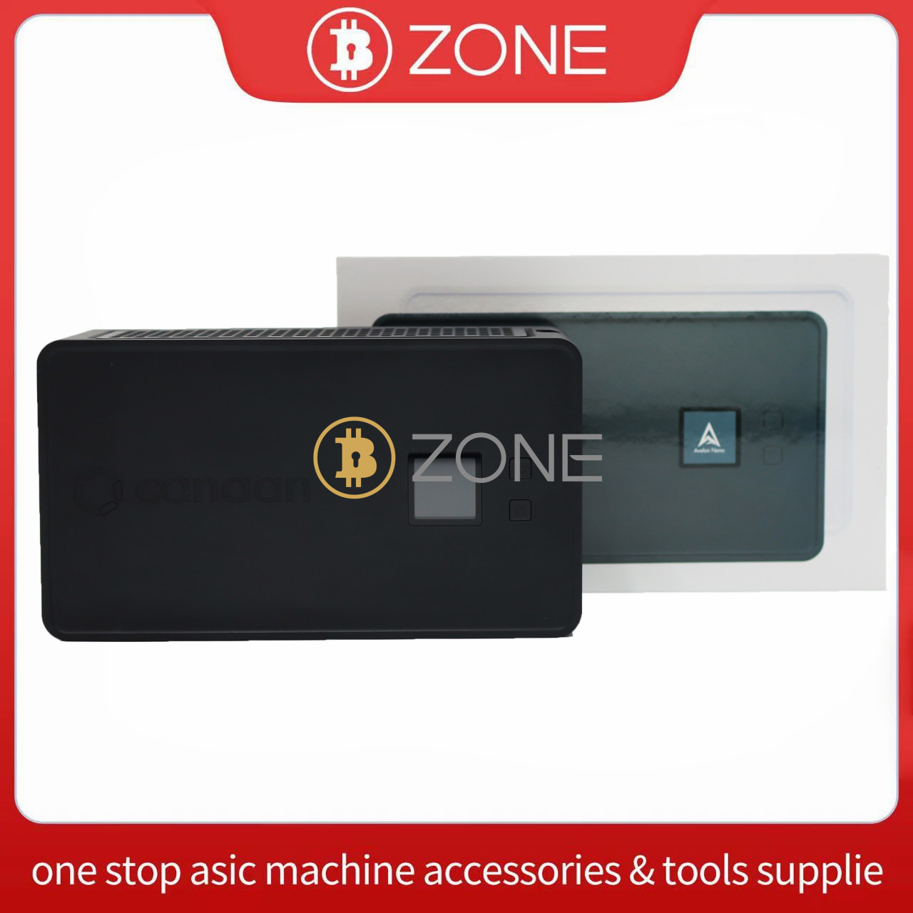 Bitcoin Miner Canaan Avalon Nano3 4T/S SHA256 Algoritmo Uso Doméstico Silencioso Crypto Asic Miner With140W Fonte de Alimentação