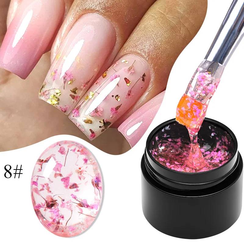 Mtssii-Verhéritage à Ongles en Gel Hybride à Fleurs vaccées, 5ml, Peinture en Continu, Nail Art, Nécessite une Couche de Base et de Finition
