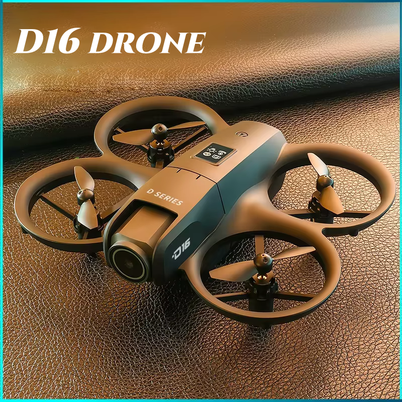 Mini Dron D16 8K HD con Cámara Dual Profesional 180 °   Dron Eléctrico Ajustable con Posicionamiento GPS, Evitación de Obstáculos, Sin Escobillas, Nuevo 2026