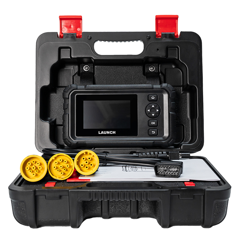 LANCERING CRP129 HD Zware Vrachtwagen Scanner Volledige Systeem Diesel Scan Tool Global Versie 24V Vrachtwagens Diagnostic Tool