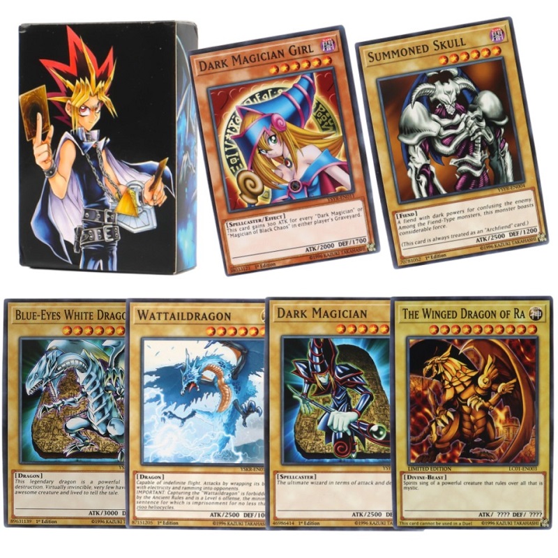 66 stks/doos Engels Yu Gi Oh Kaarten Speelspel Trading Battle Carte Dark Magician Collection Kids yugioh Speelkaart Spel speelgoed