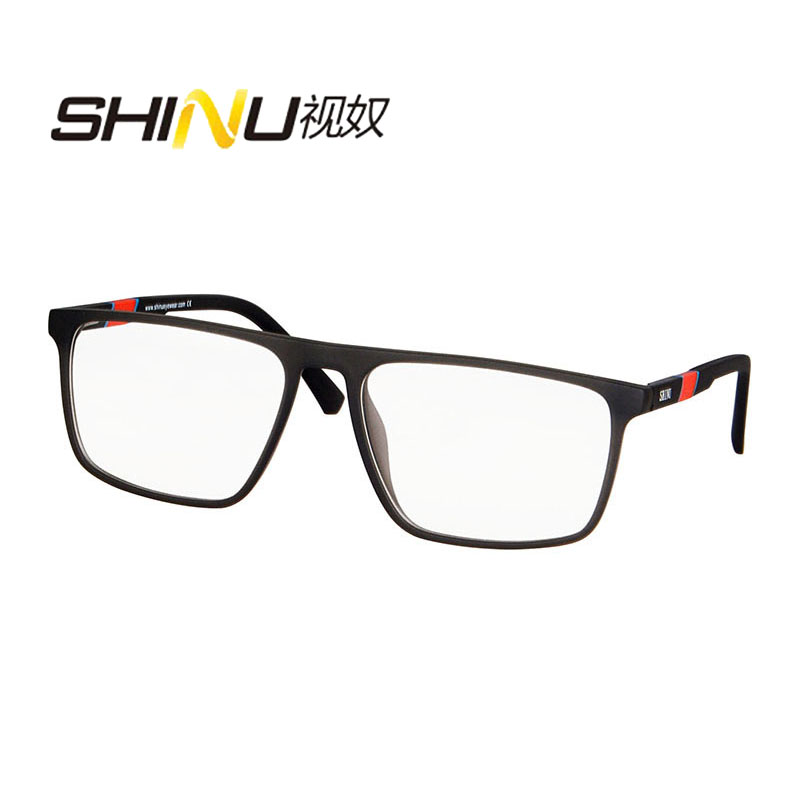 SHINU Progressive Multifocal แว่นตาผู้ชาย Multifocal แว่นตา presbyopic ใกล้และไกล multifocal แว่นตาสําหรับชาย sh051