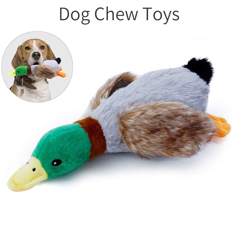 Hund Kauen Spielzeug Nette Plüsch Ente Sound Spielzeug Gefüllte Quietschende Tier Quietschen Hund Spielzeug Reinigung Zahn Hund Kauen Seil Spielzeug
