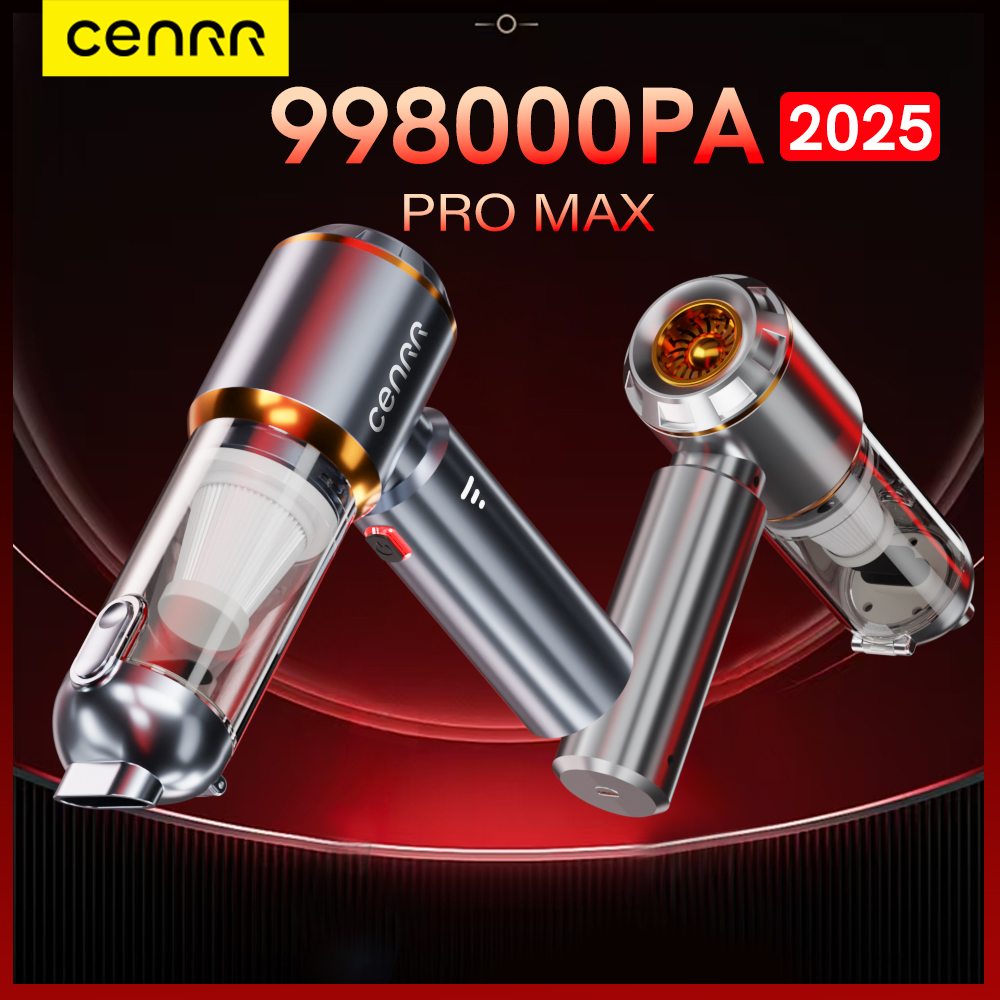 CENRR 998000PA Car Vacuum Cleaner Strong Suction Cordless Wireless Cleaner Handheld Portable Vacuum Cleaner Cleaning Machine